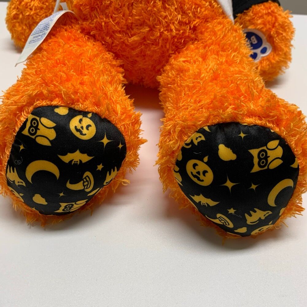 Build A Bear Pumpkin Jack O’ Lantern LIGHT-UP FACE + “This Is Halloween” Music - Picture 9 of 11